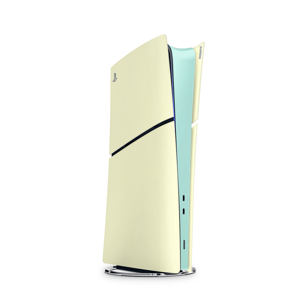 Yellow Mint Retro Pastels PS5 Skins