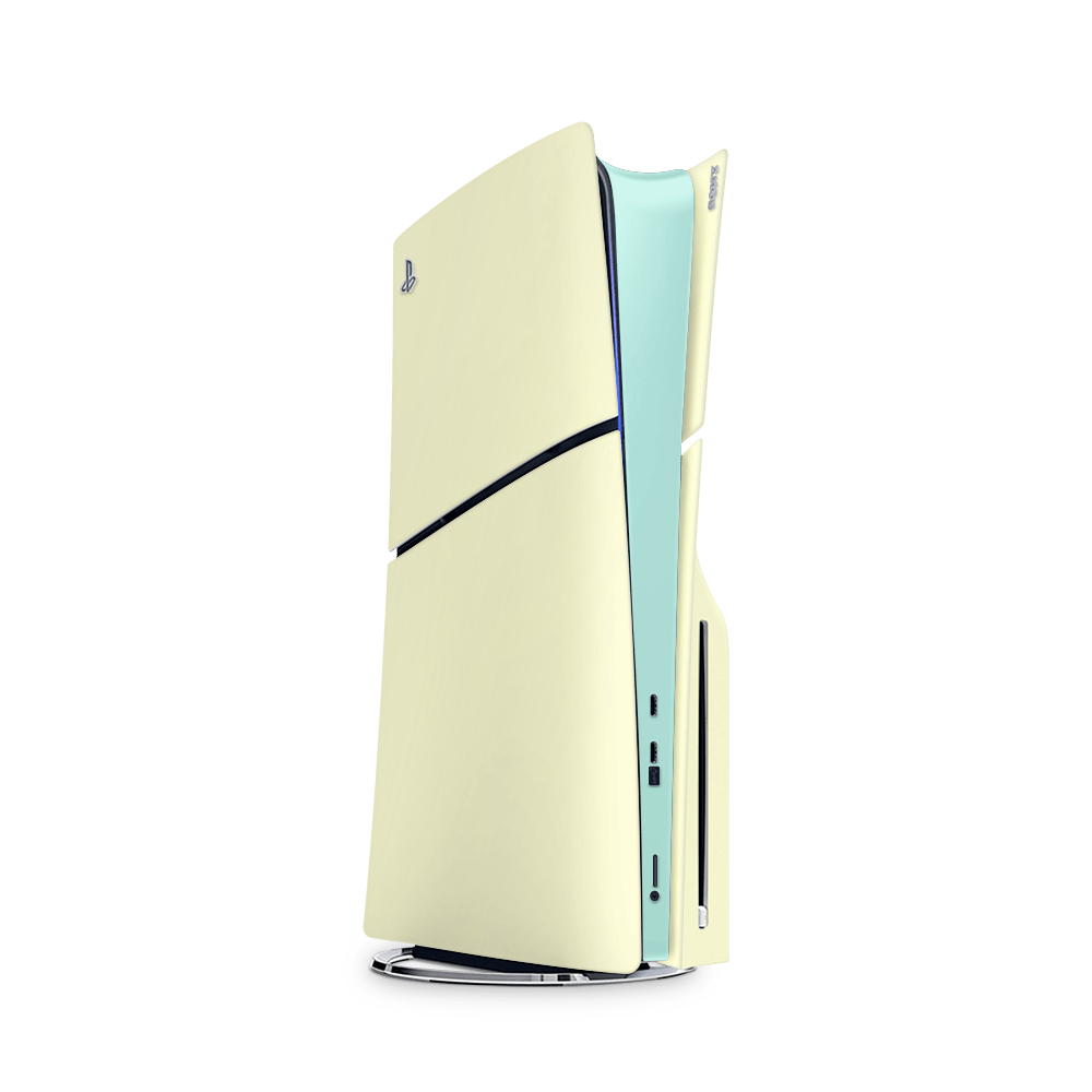 Yellow Mint Retro Pastels PS5 Skins