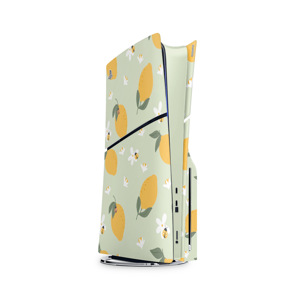 Zesty Lemons Green PS5 Skins