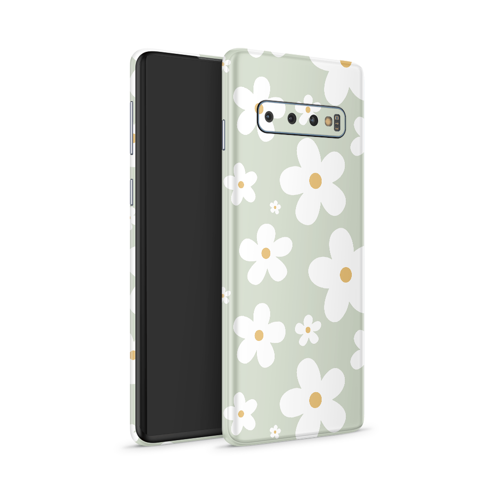 Sage Daisies Samsung Galaxy S Skins