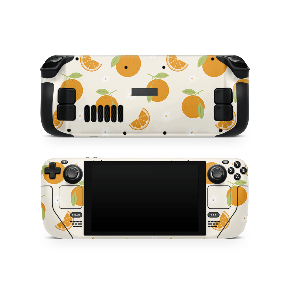 Sunkissed Citrus Steam Deck LCD / OLED Skin