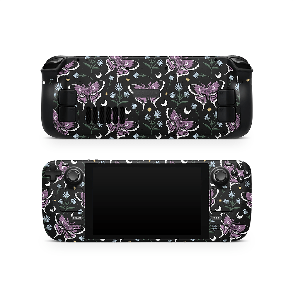 Dreamveil Moth Steam Deck LCD / OLED Skin