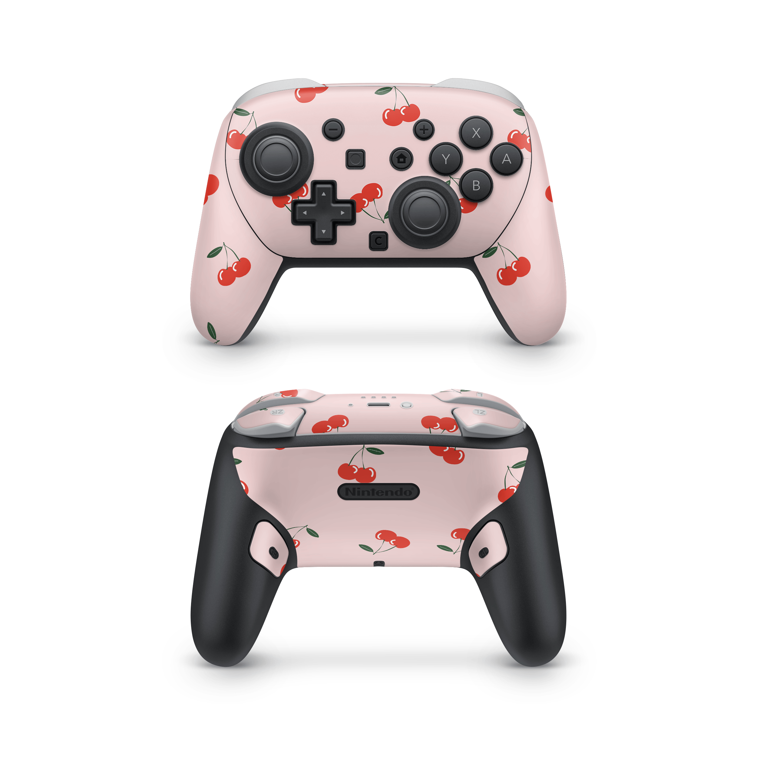 Ruby Cherries Nintendo Switch Pro Controller Skins