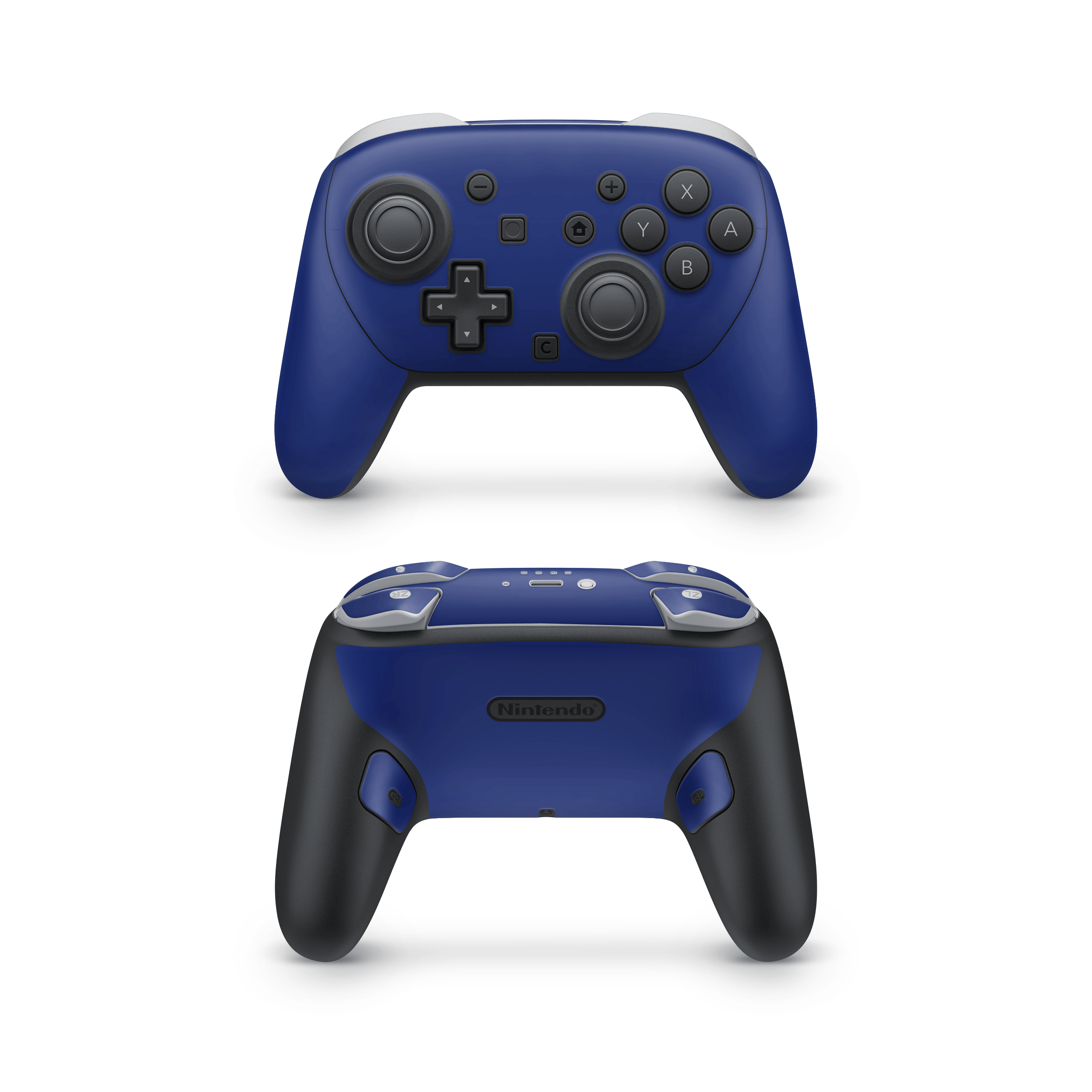 Royal Blue Nintendo Switch Pro Controller Skins