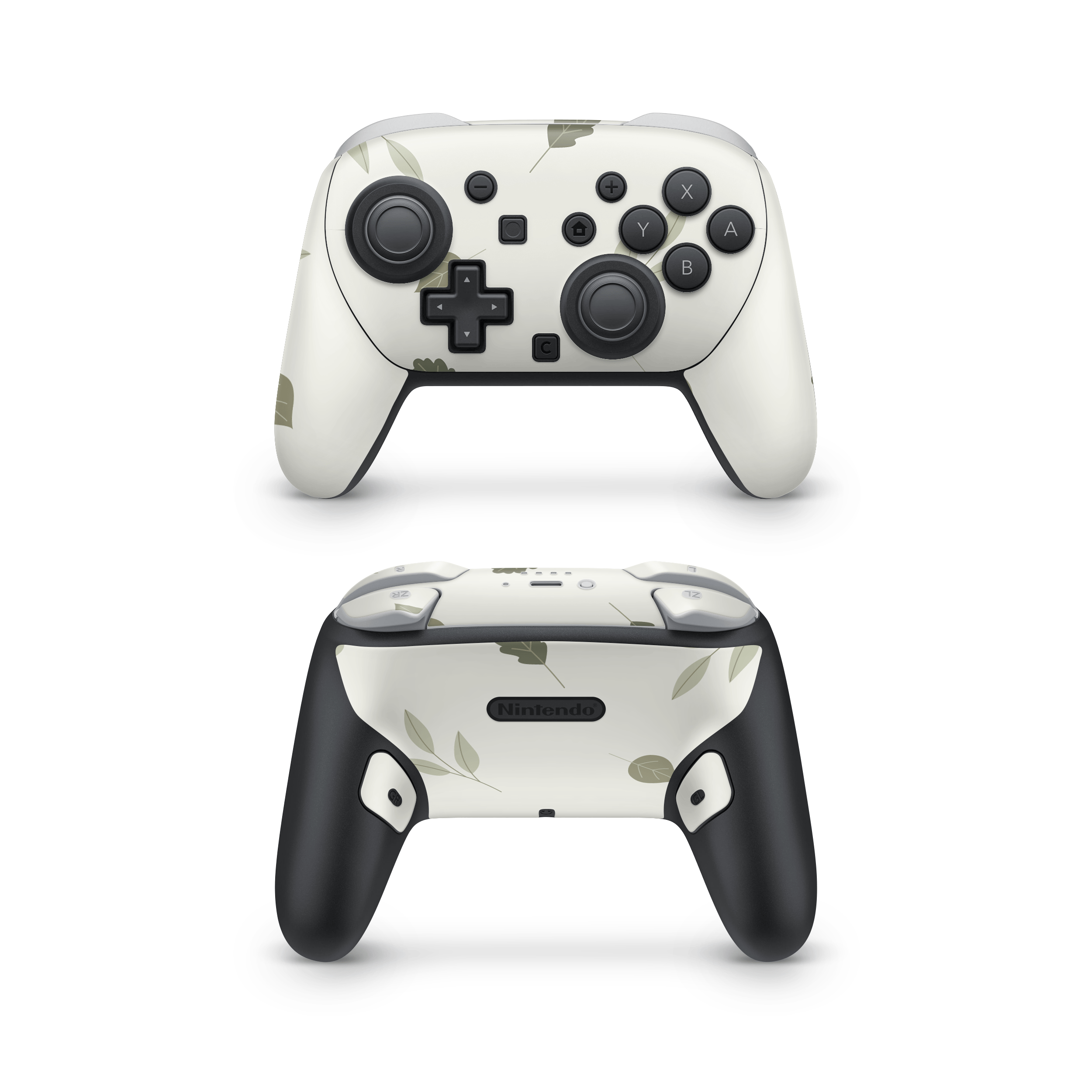 Leafy Foliage Nintendo Switch Pro Controller Skins