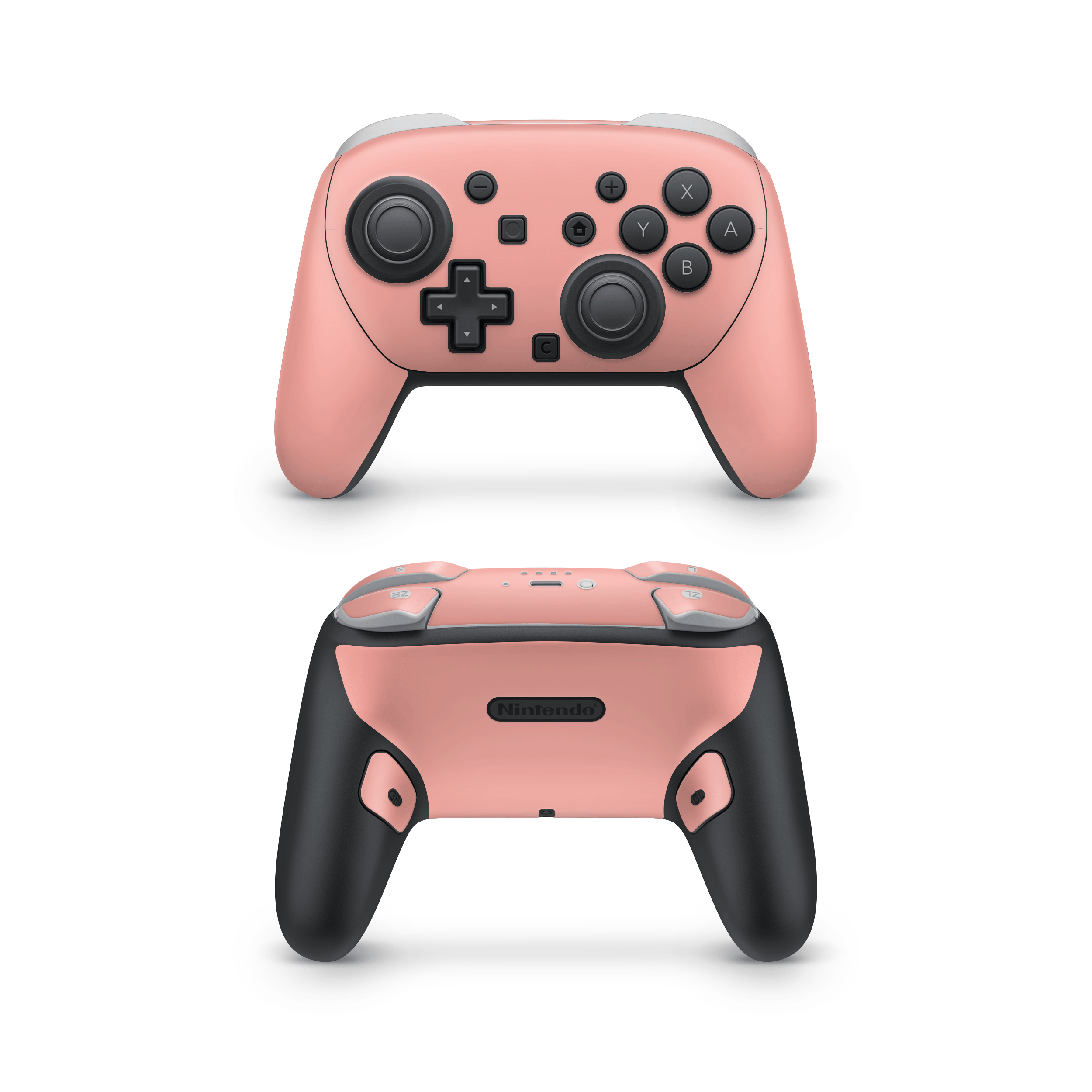 Summertime Coral Nintendo Switch Pro Controller Skins