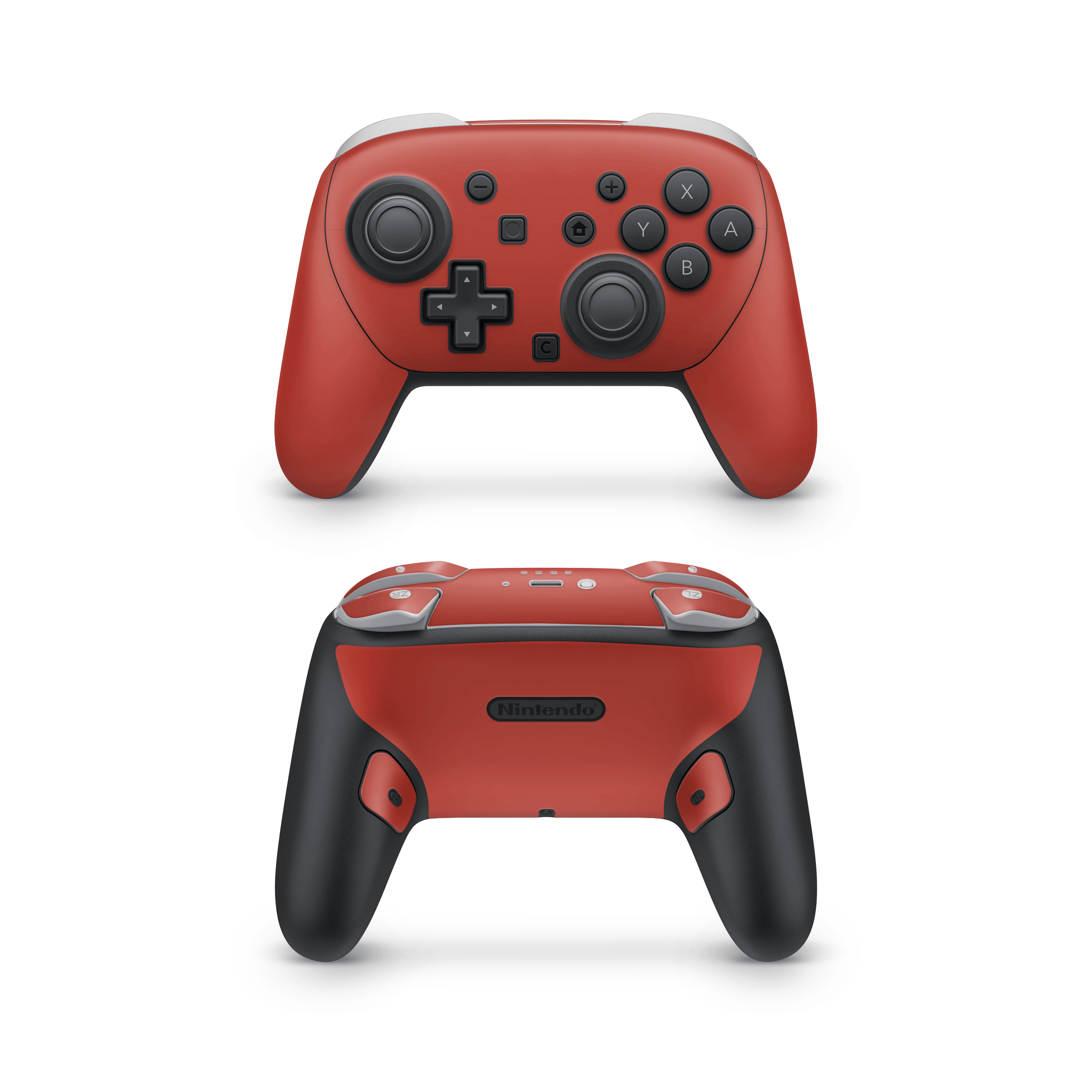 Cherry Red Nintendo Switch Pro Controller Skins