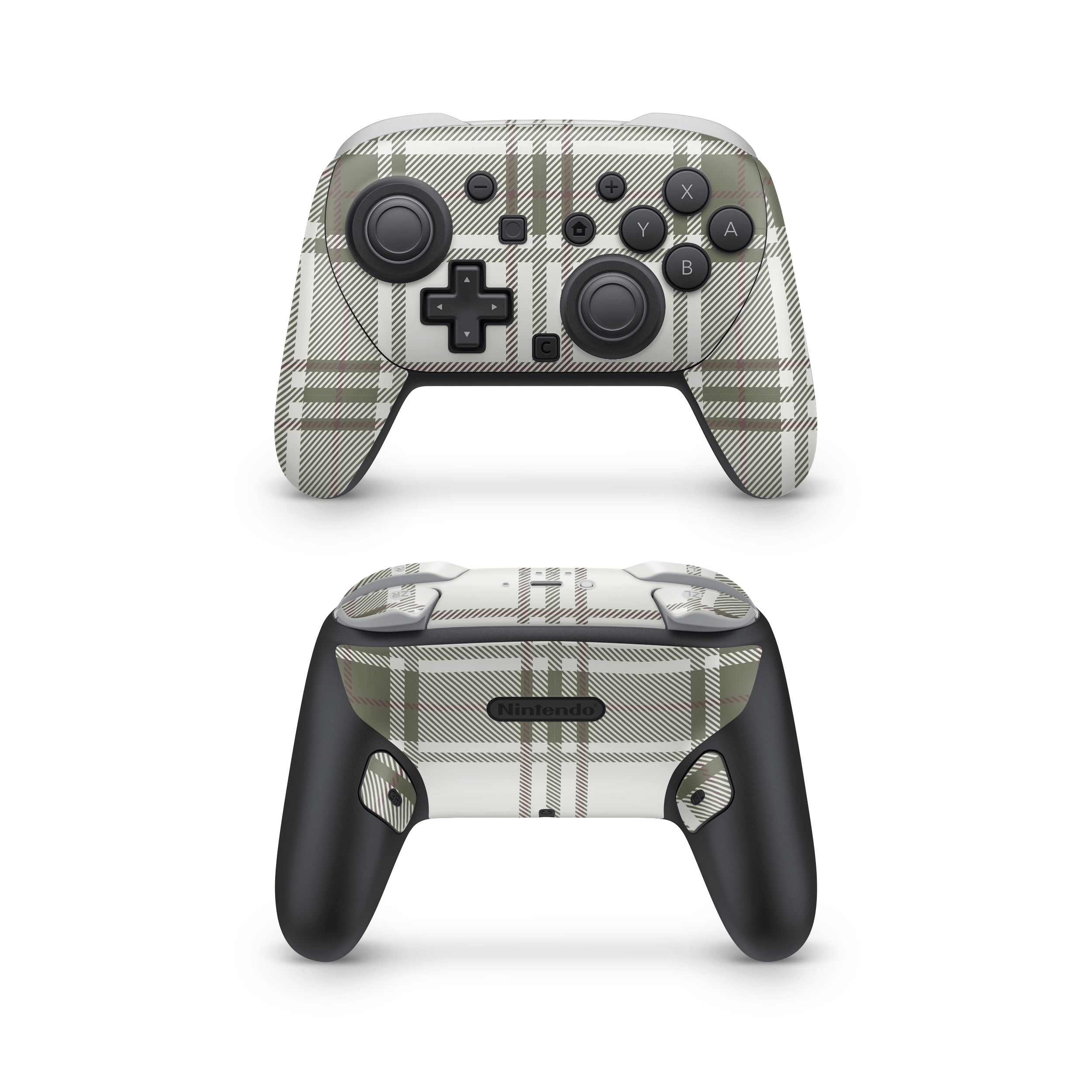 Forest Linens Nintendo Switch Pro Controller Skins