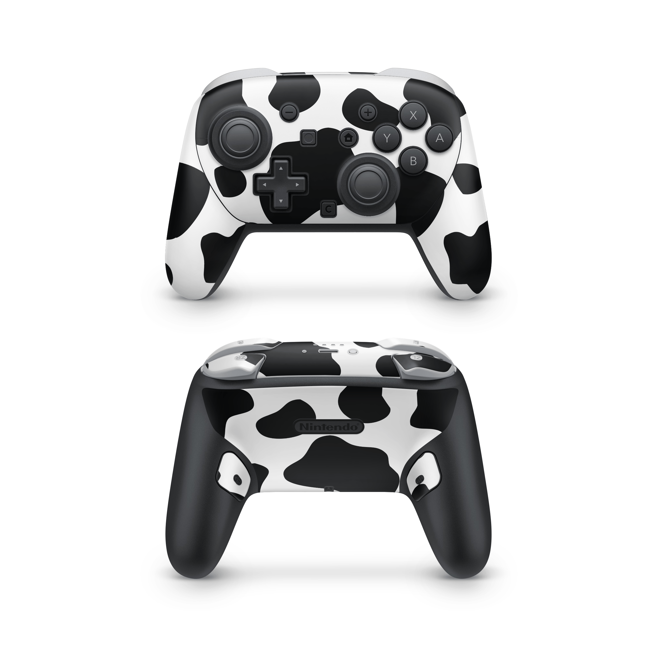 Milk Moo Moo Nintendo Switch Pro Controller Skins