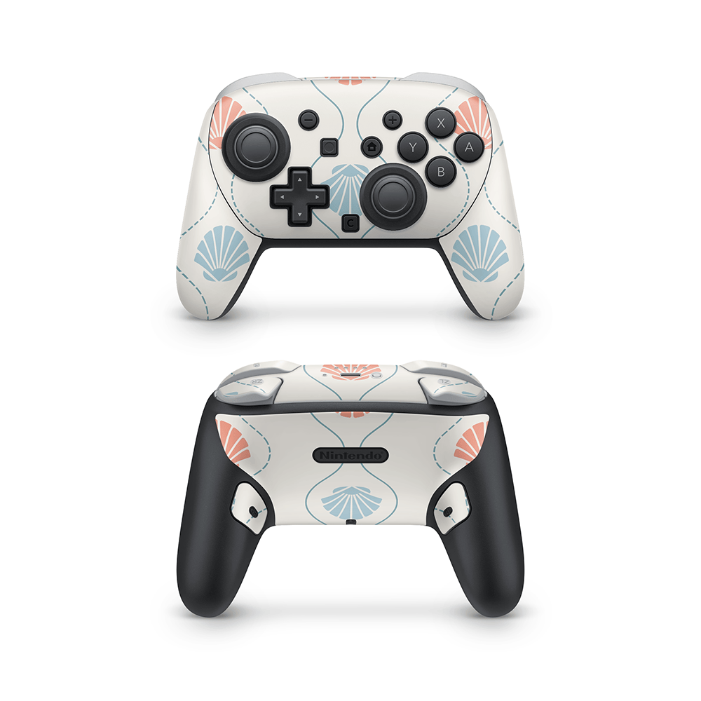 Shoreline Breeze Nintendo Switch Pro Controller Decal Skins