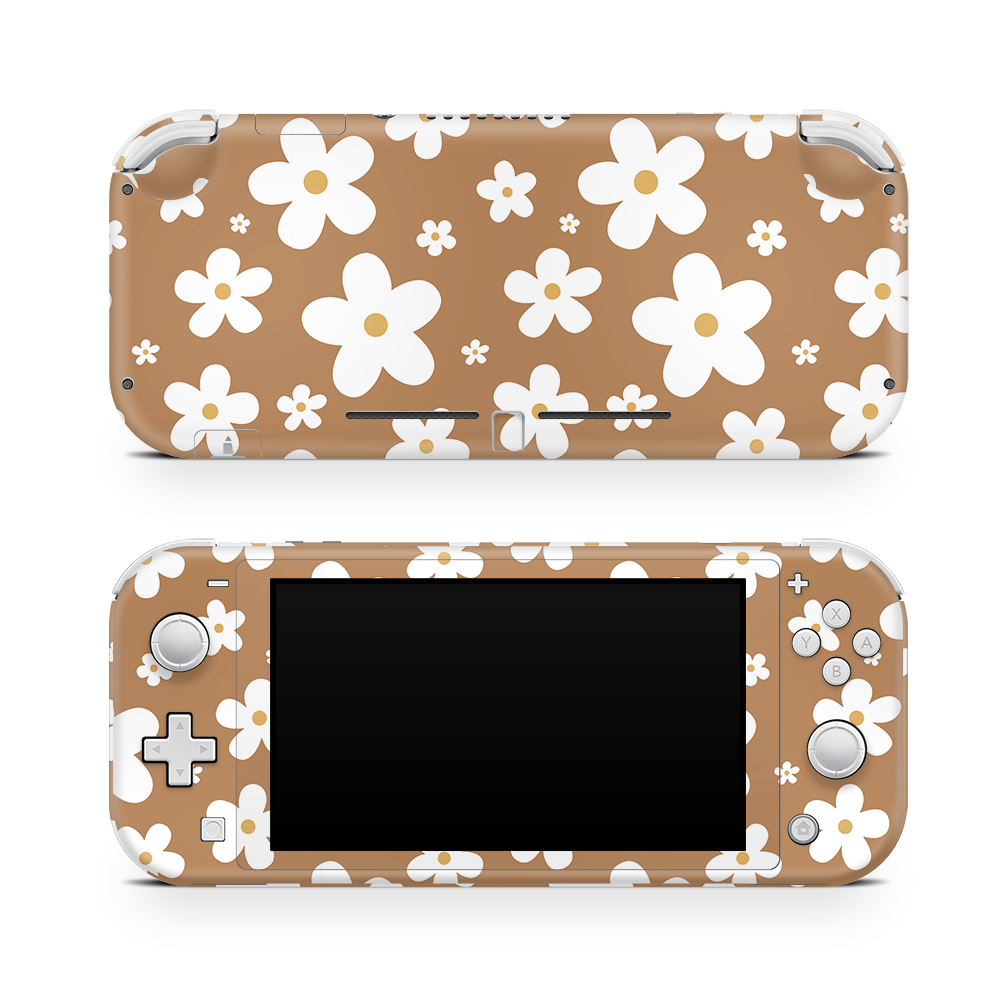 Woodland Daisies Nintendo Switch Lite Skin