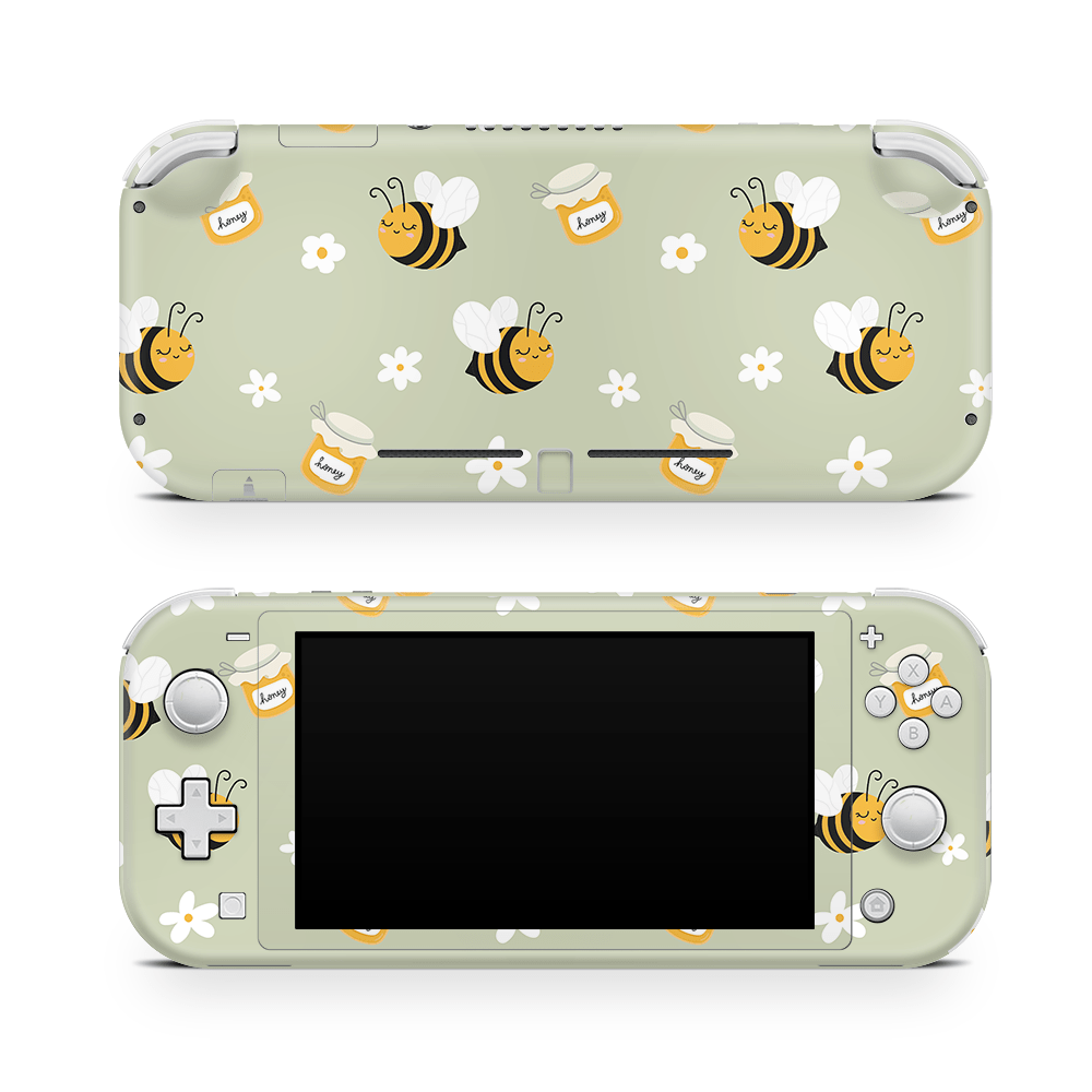 Honey Bees Nintendo Switch Lite Skin