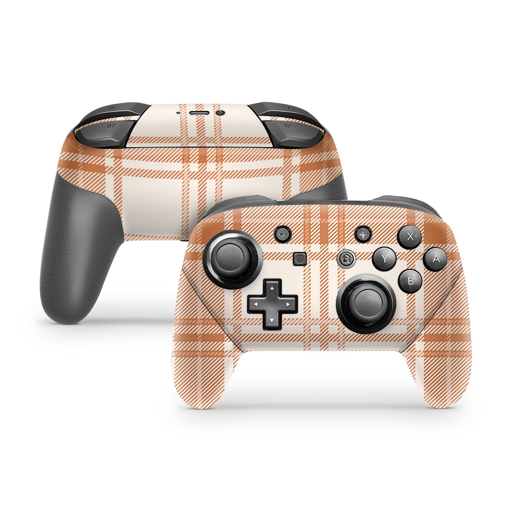Saffron Linens Nintendo Switch Pro Controller Skins