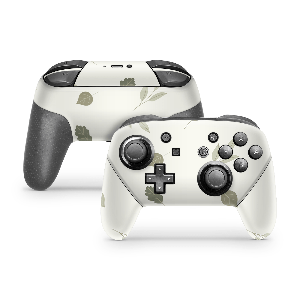 Leafy Foliage Nintendo Switch Pro Controller Skins