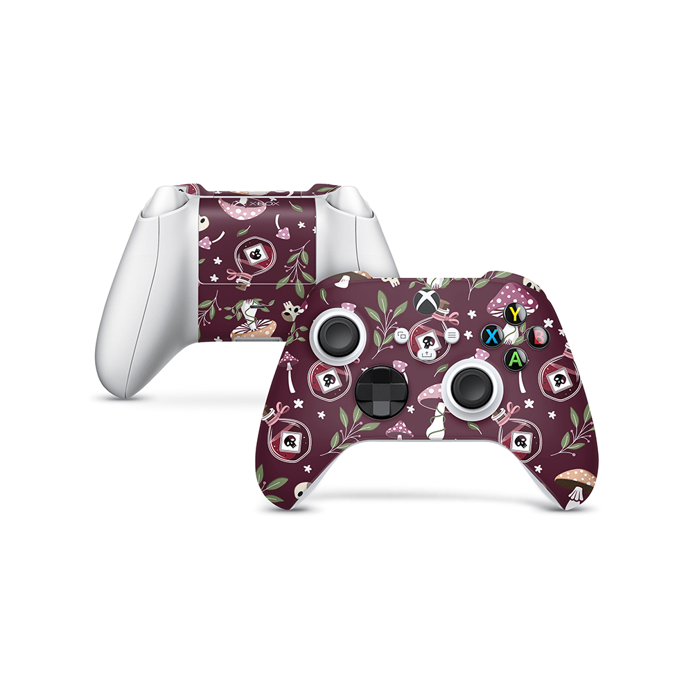 Scarlet Toxin Xbox Series Controller Skin