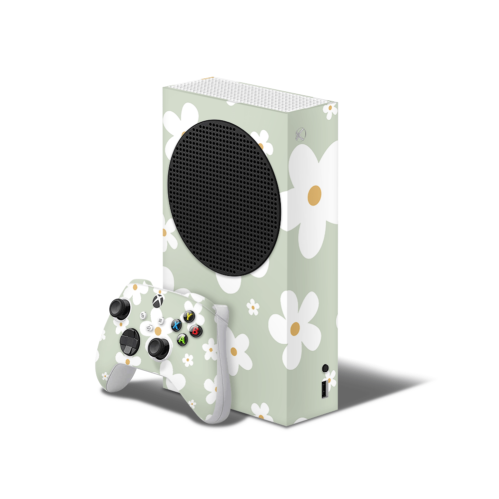 Sage Daisies Xbox Series S Skin