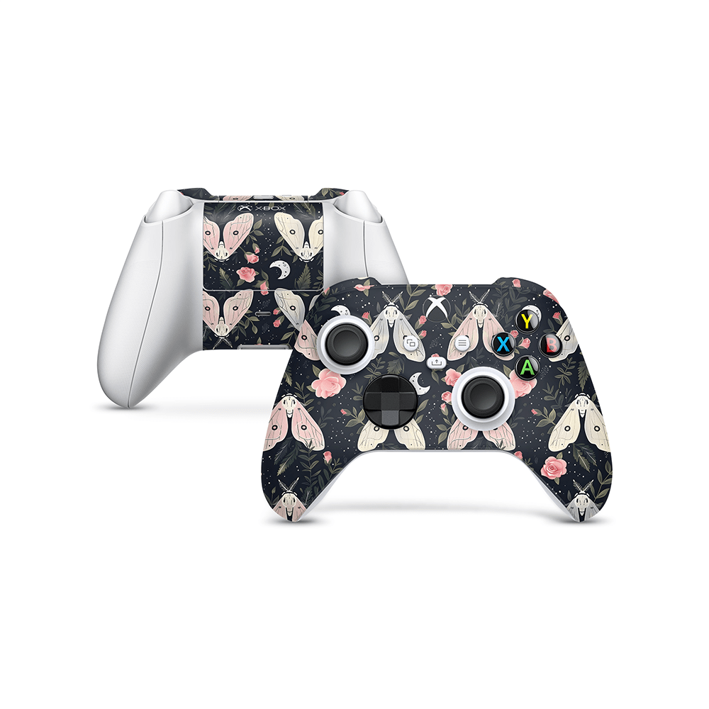 Gentle Moths Xbox Series Controller Skin