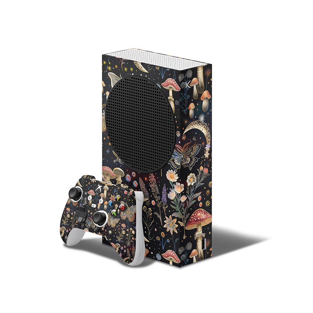 Sparkling Mushies Xbox Series S Skin