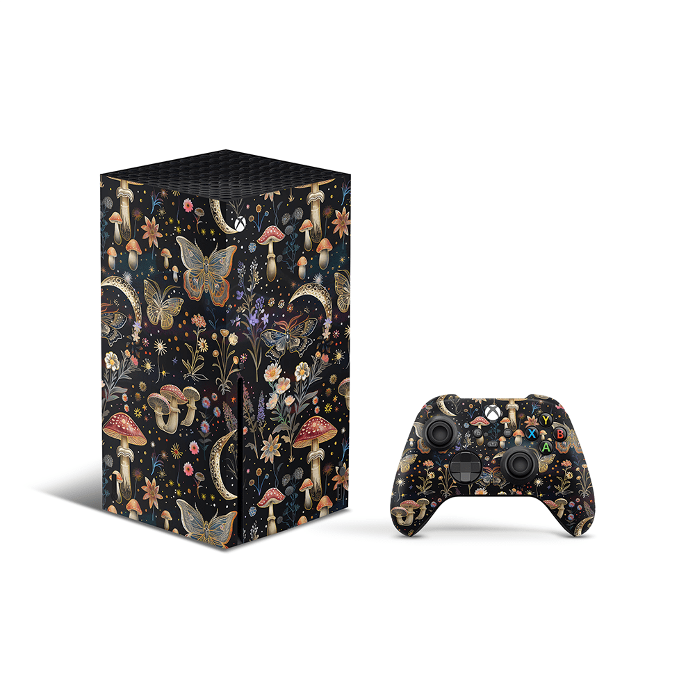 Sparkling Mushies Xbox Series X Skin