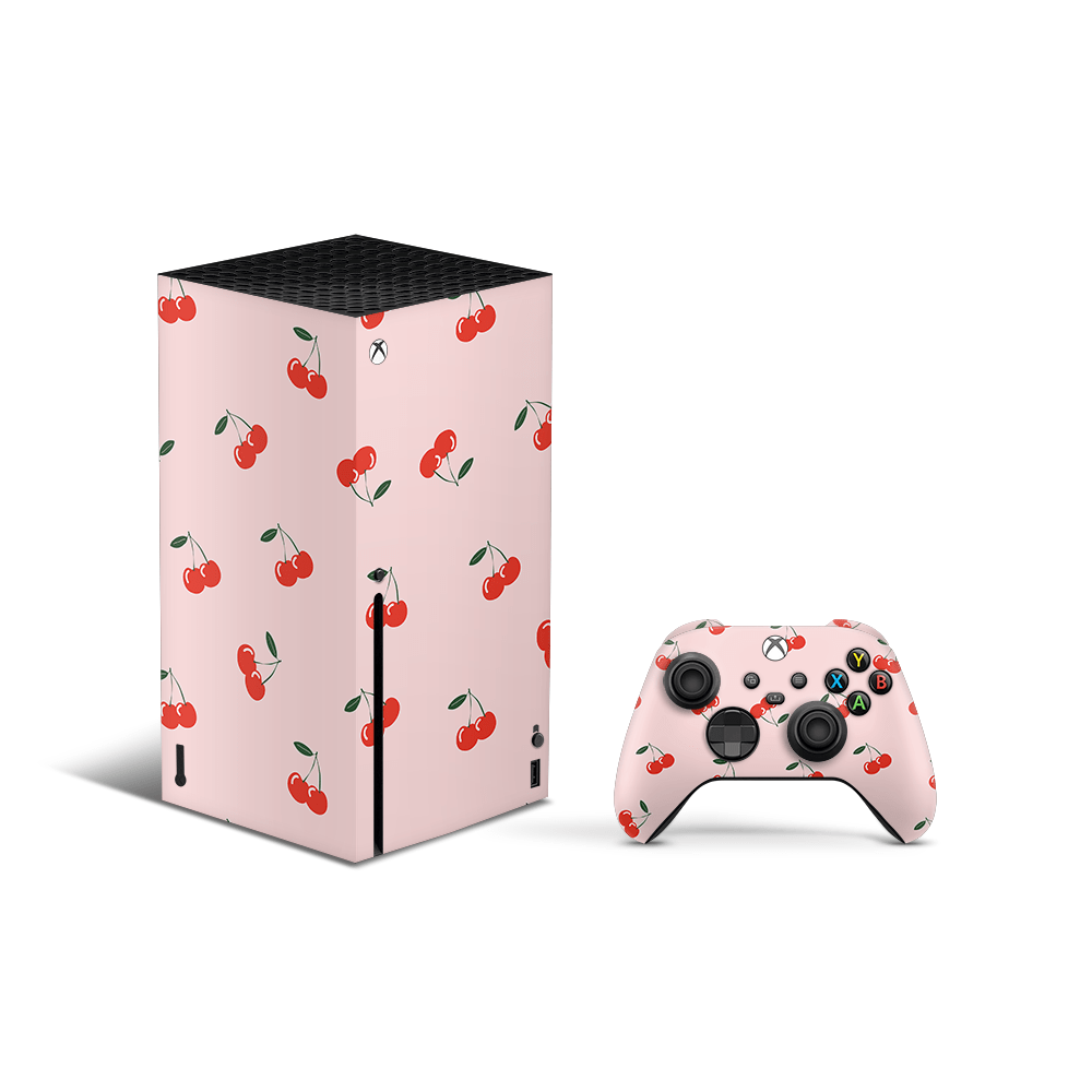 Ruby Cherries Xbox Series X Skin
