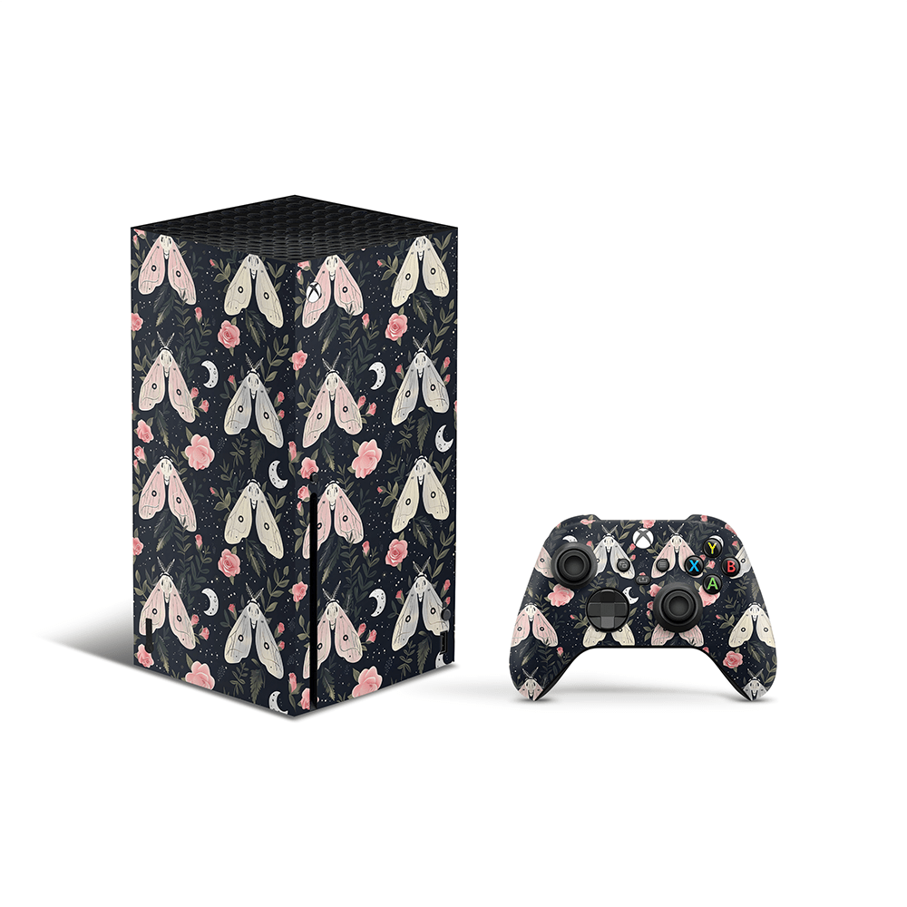 Gentle Moths Xbox Series X Skin