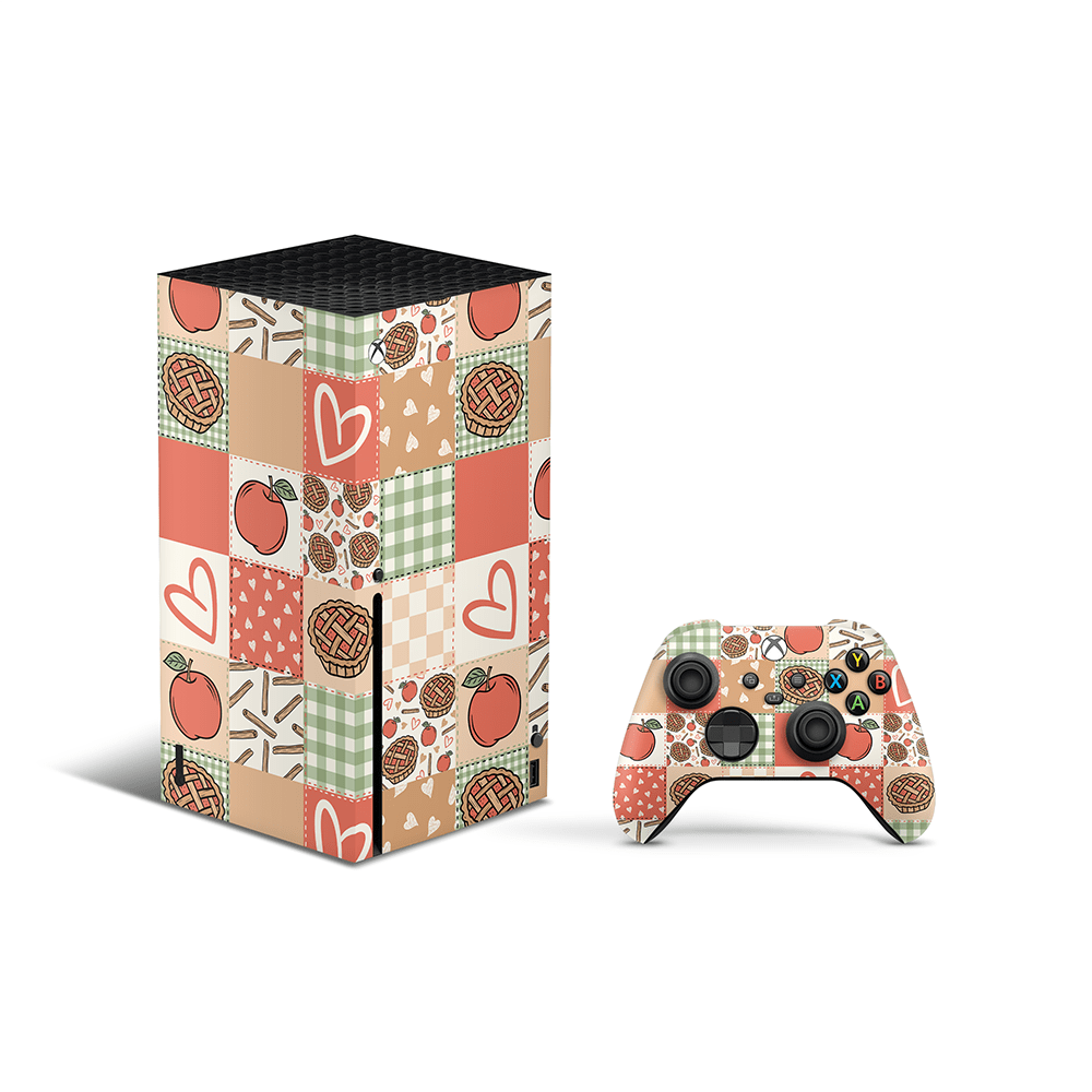 Cozy Pie Patchwork Xbox Series X Skin