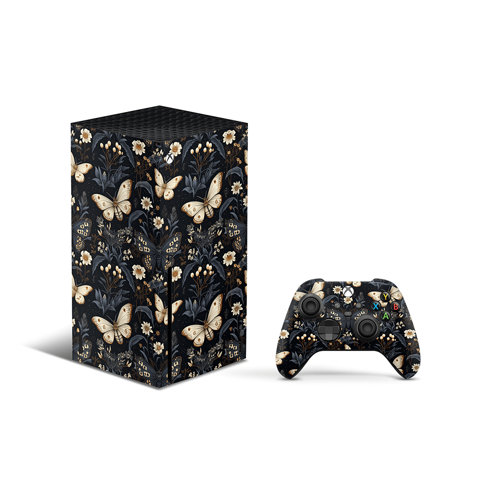 Midnight Flutter Xbox Series X Skin