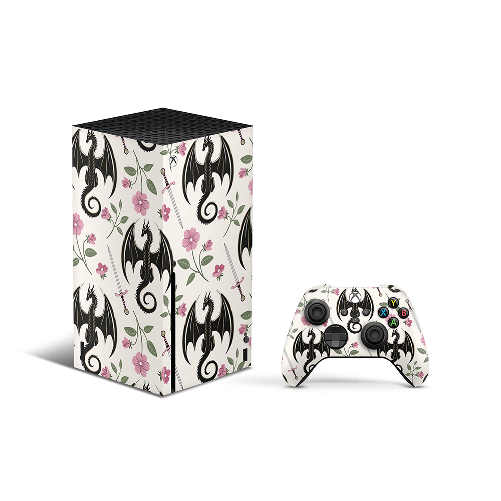 Emberpetal Dragons Xbox Series X Skin
