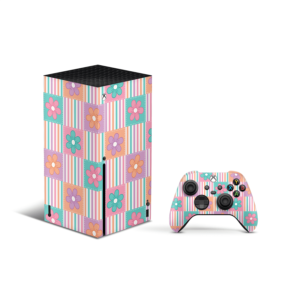 Daisy Patchwork Xbox Series X Skin