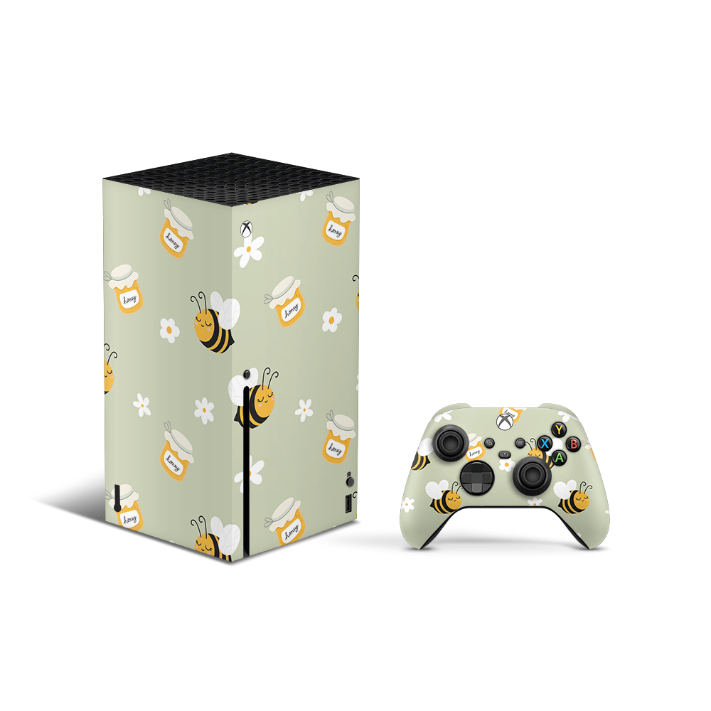 Honey Bees Xbox Series X Skin