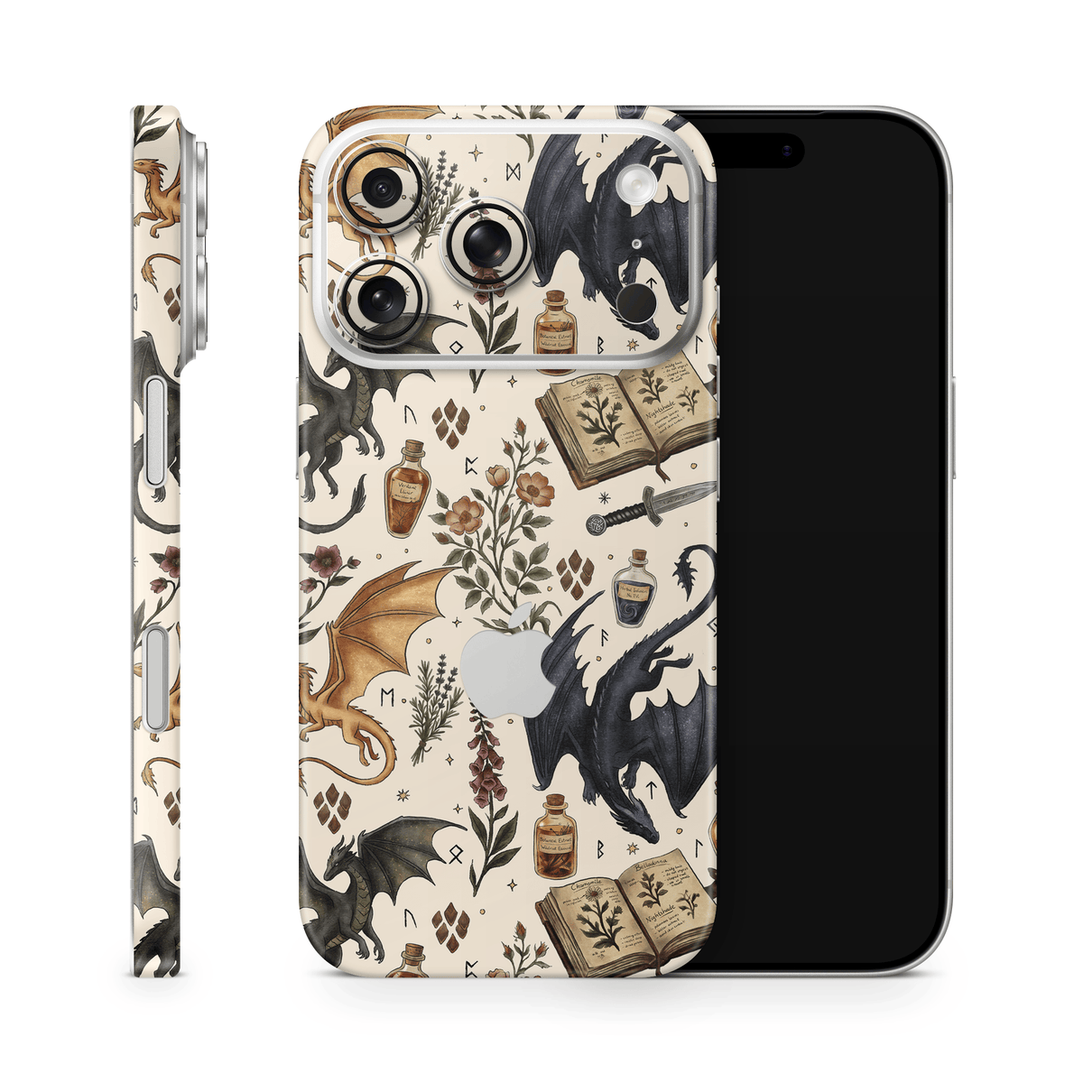 Gilded Dragons iPhone skin