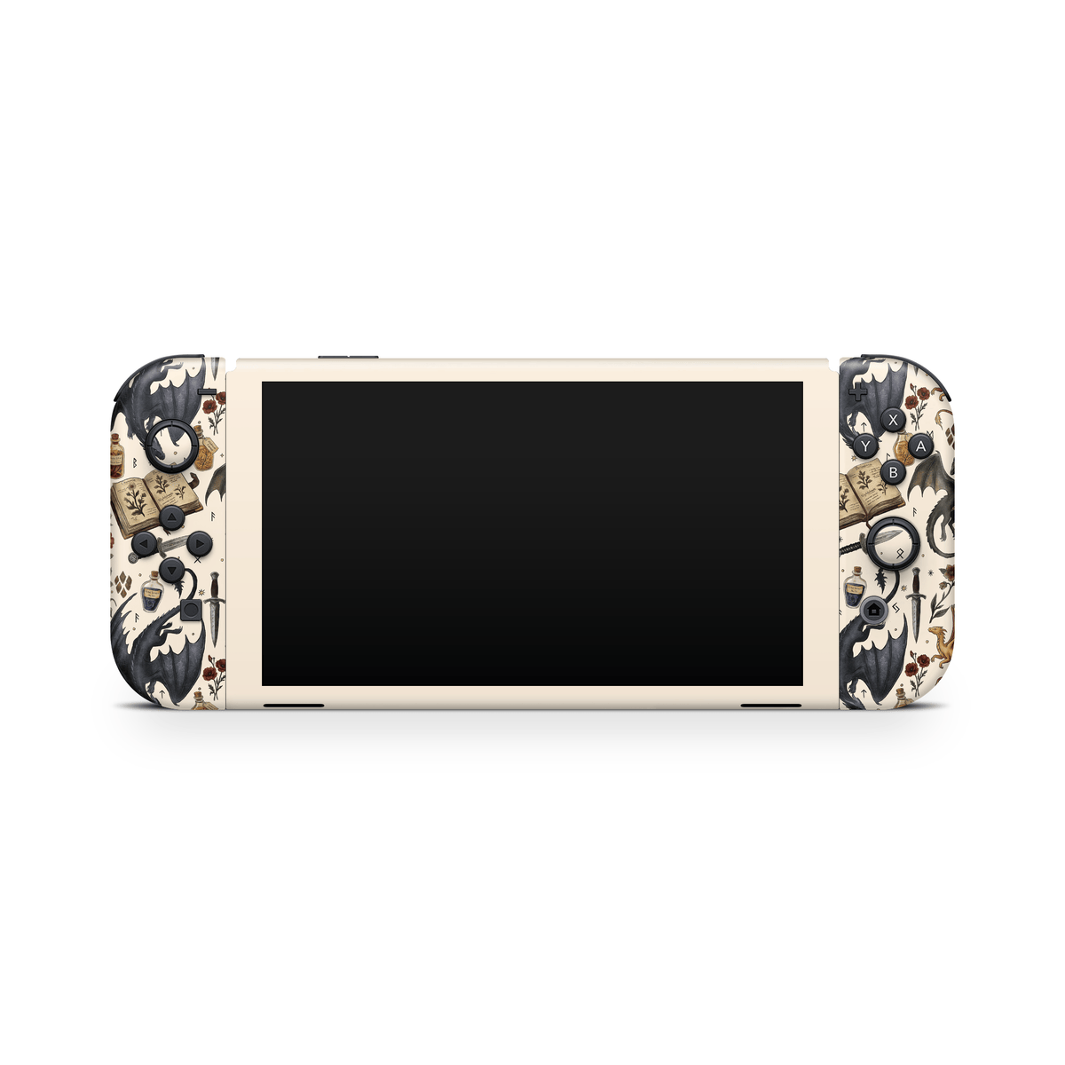Gilded Dragons Nintendo Switch OLED Decal Skin