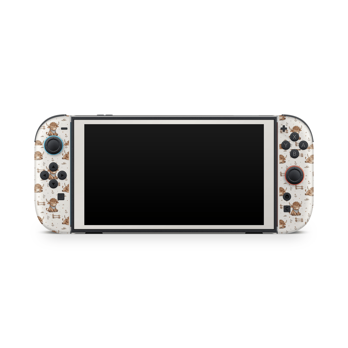 Highland Cows Nintendo Switch 2 Decal Skin