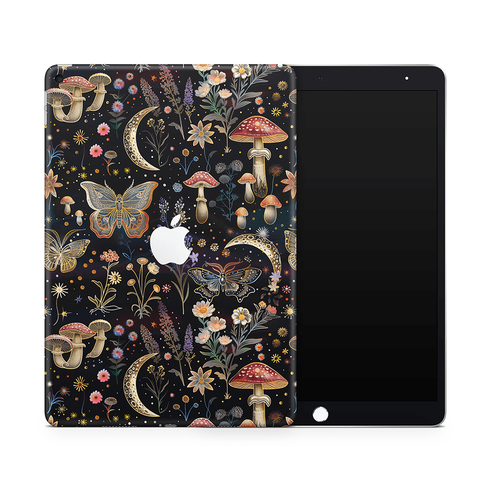 Sparkling Mushies Apple iPad Skins