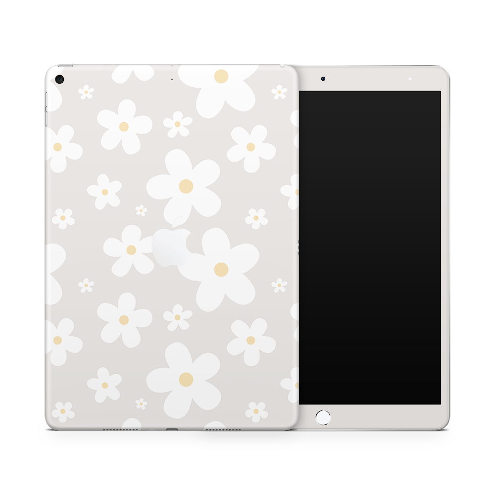 Sterling Daisy Apple iPad Skins