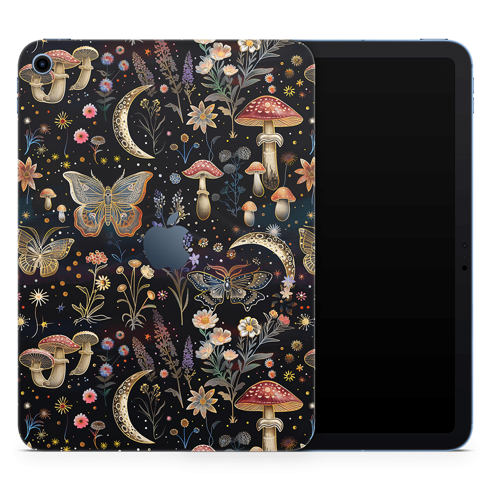 Sparkling Mushies Apple iPad Skins