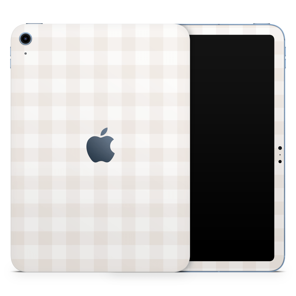 Beige Linen Apple iPad Skins