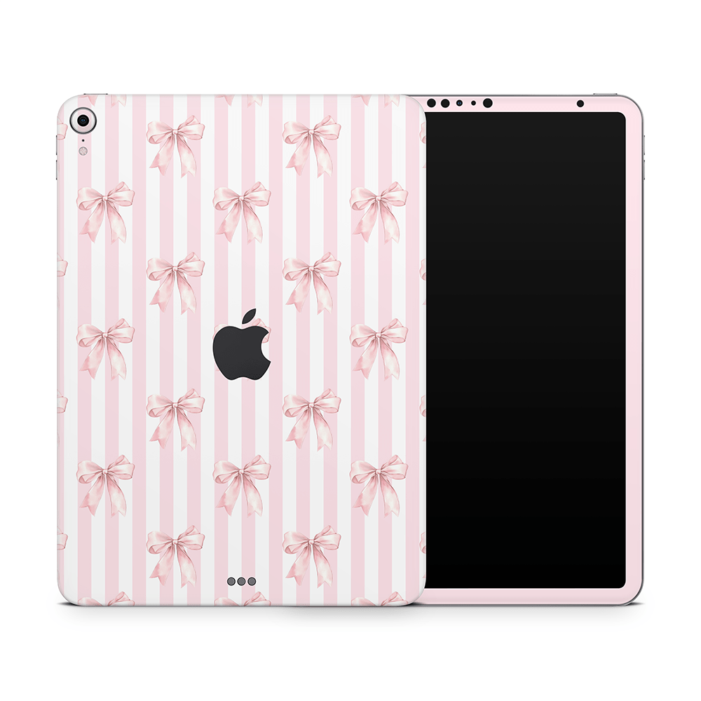 Blush Bows Apple iPad Pro Skins