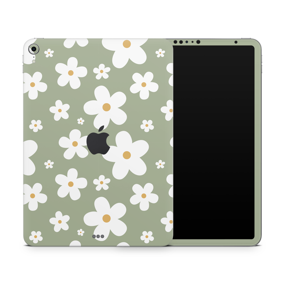Verdant Daisies Apple iPad Pro Skin