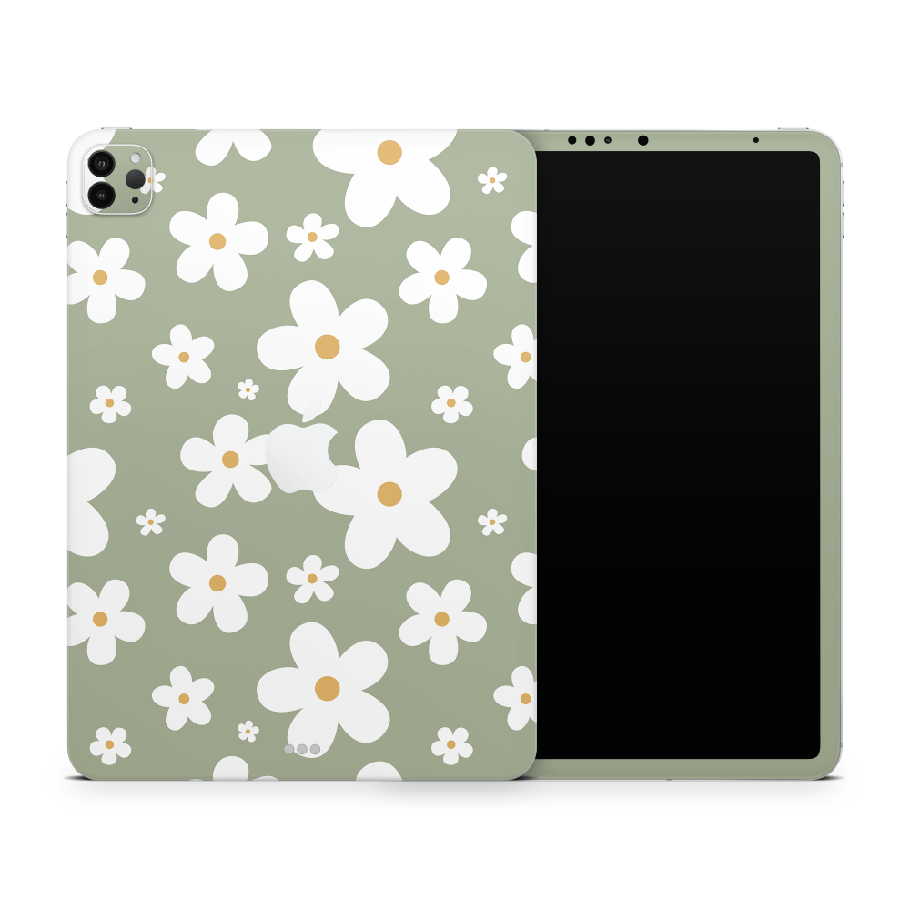 Verdant Daisies Apple iPad Pro Skin
