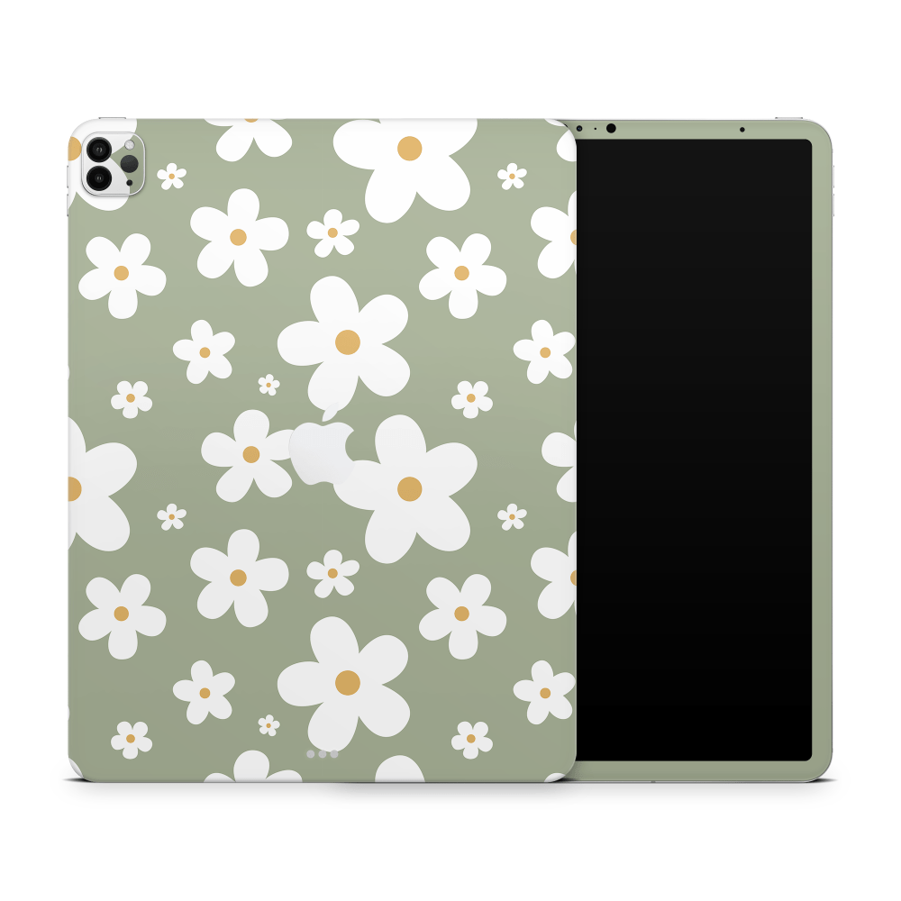 Verdant Daisies Apple iPad Pro Skin