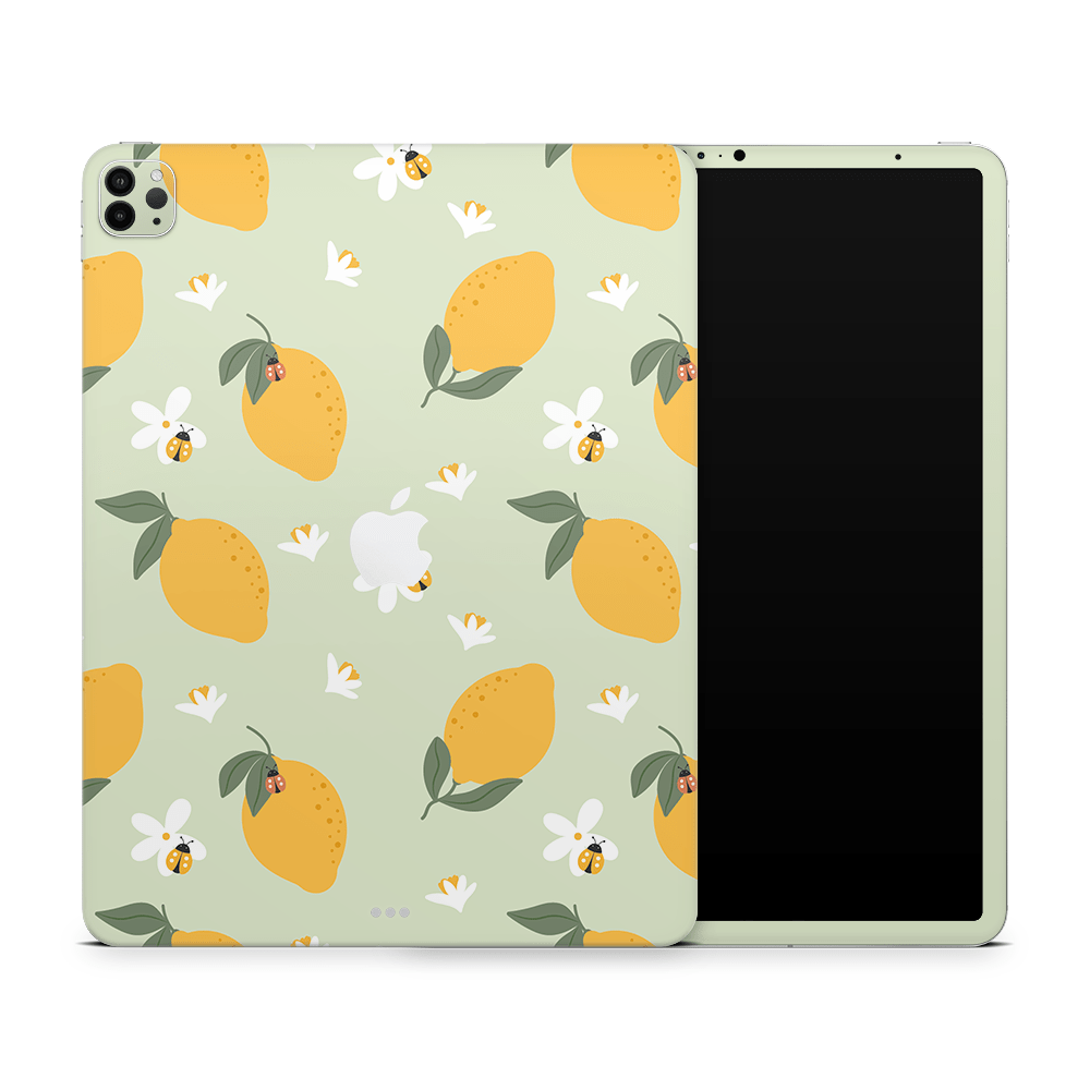 Zesty Lemons Green Apple iPad Pro Skins