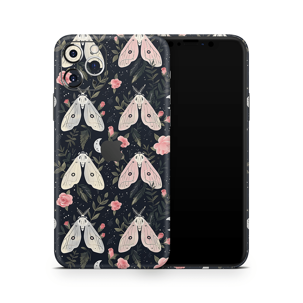 Gentle Moths Apple iPhone Skins