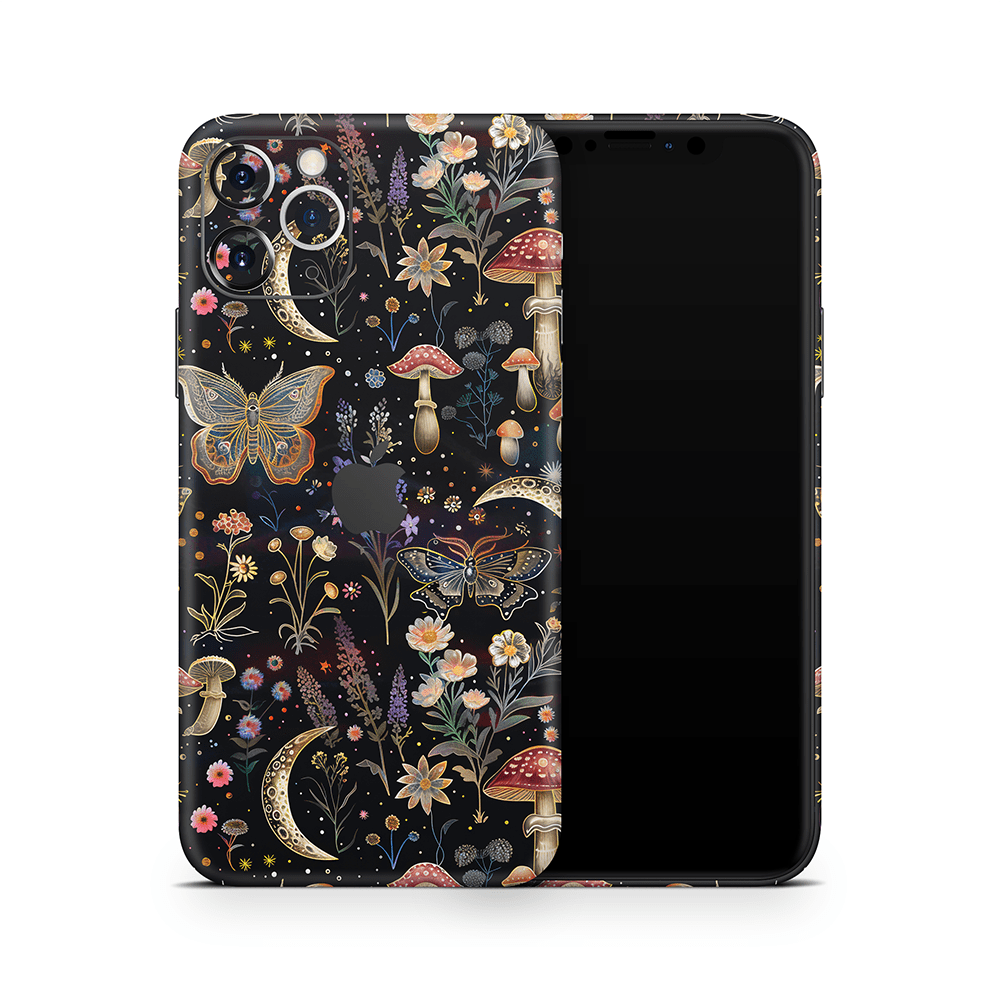 Sparkling Mushies Apple iPhone Skins
