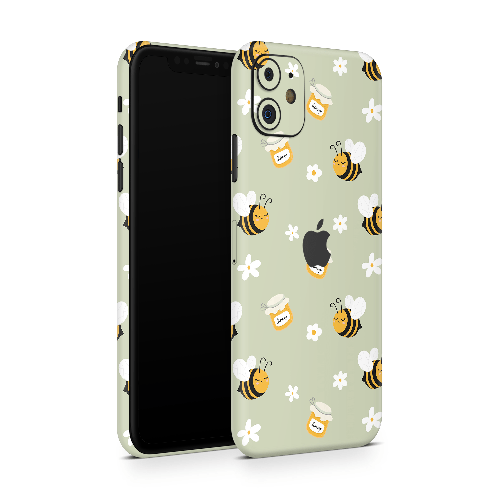 Honey Bees Apple iPhone Decal Skins