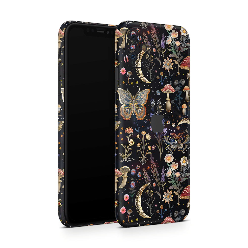 Sparkling Mushies Apple iPhone Skins