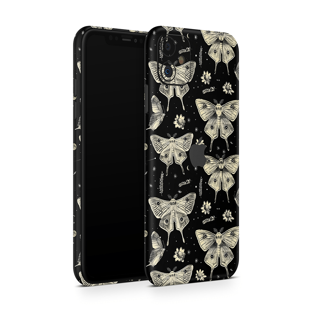 Oriental Moths Apple iPhone Skins