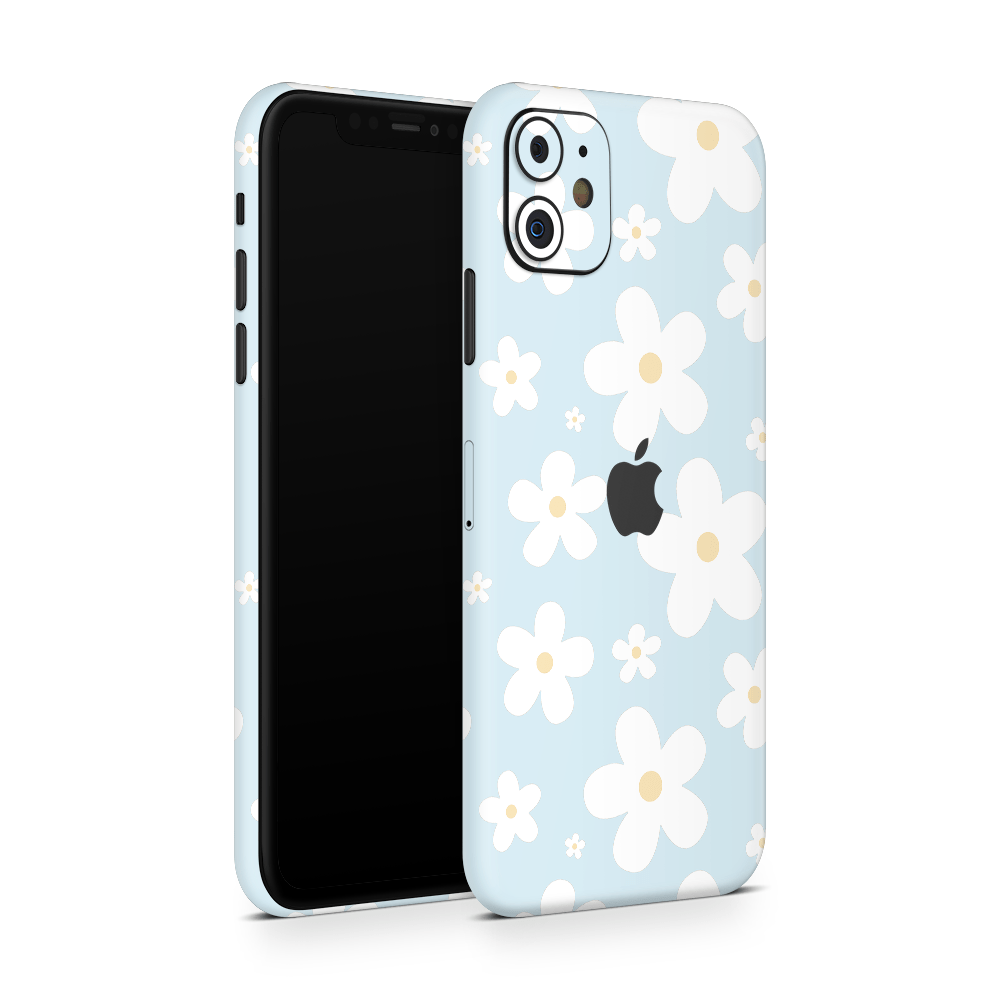Serene Daisies Apple iPhone Skins