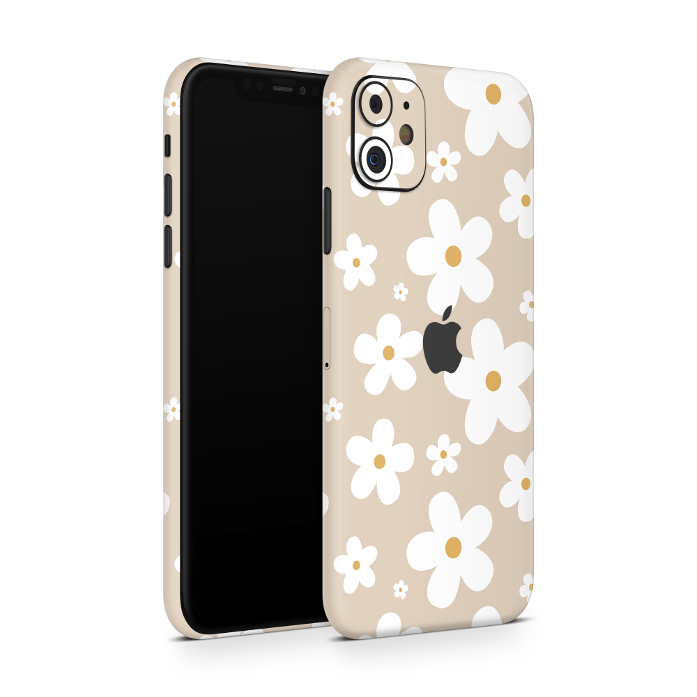 Simply Daisy Apple iPhone Skins