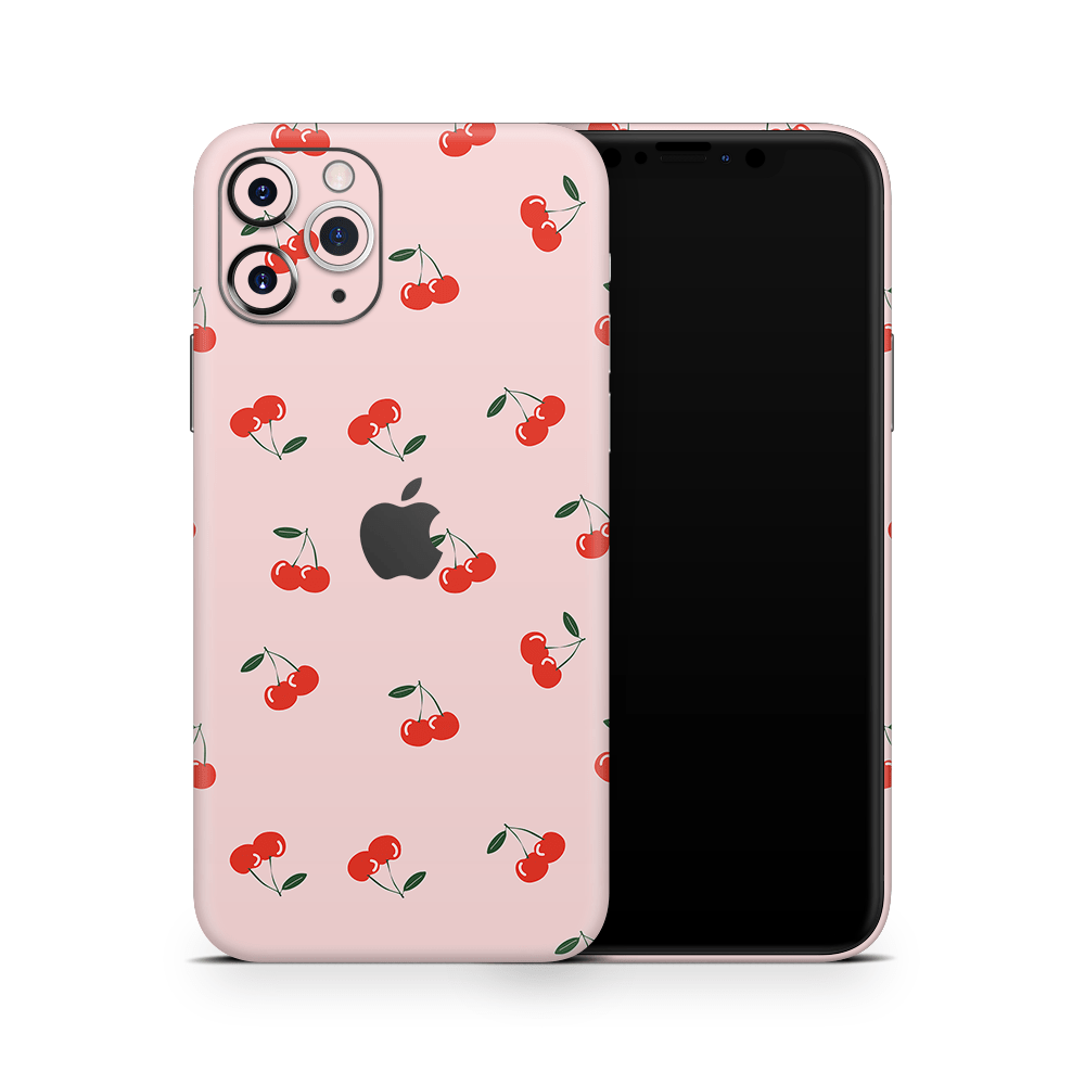 Ruby Cherries Apple iPhone Skins